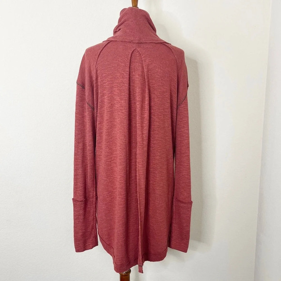 Free People We the Free Split Back Turtleneck
Long Sleeve in Burnt Orange - Picture 10 of 15